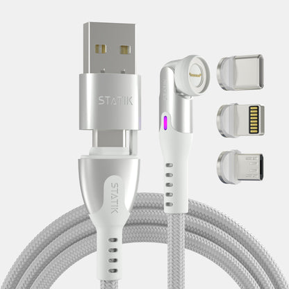 Statik® 360 Pro | 100W Universal Charge & Data Cable