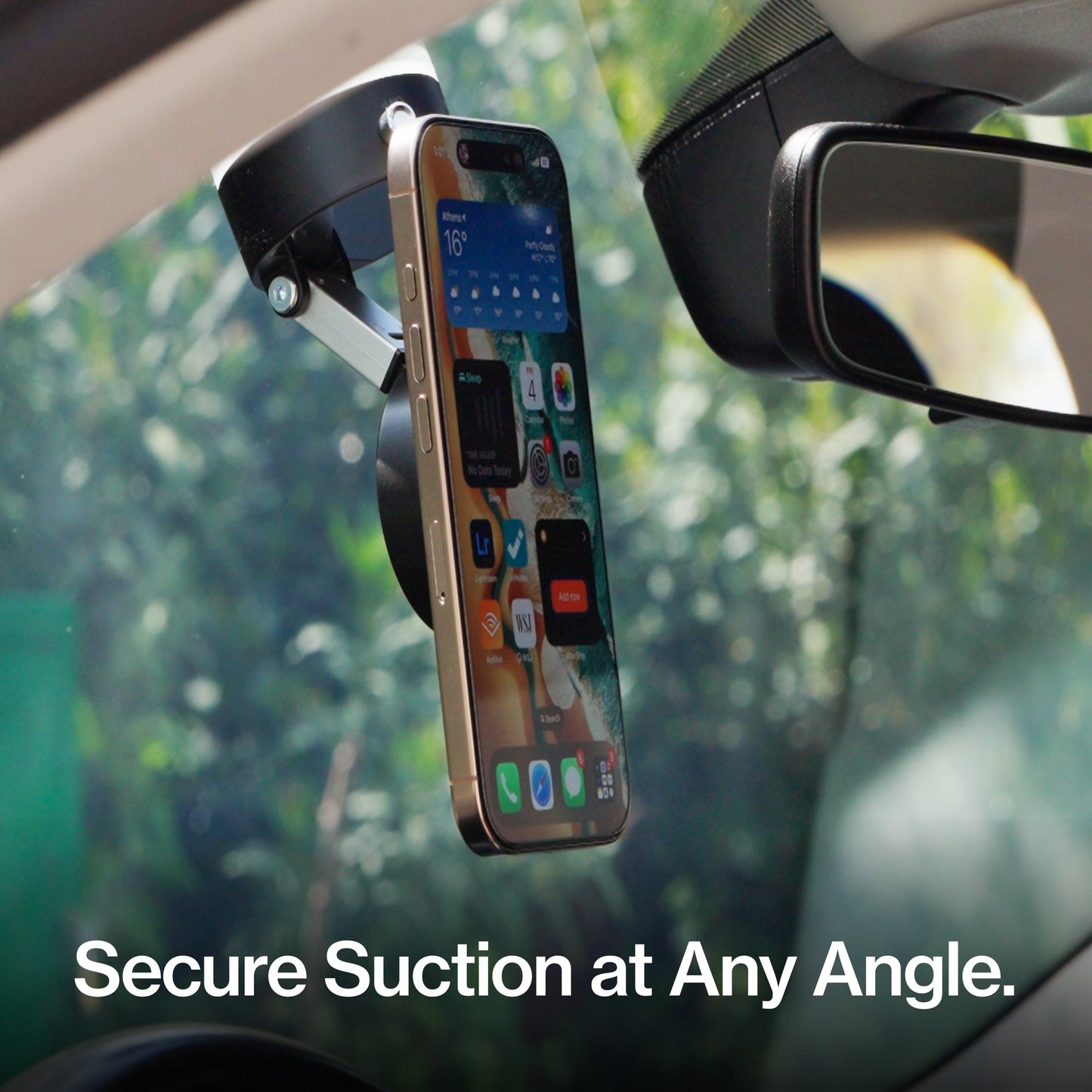 HyperMount (Gen 2) | Vacuum Car Mount | Compatible with All Smart Phones | iPhone or Android