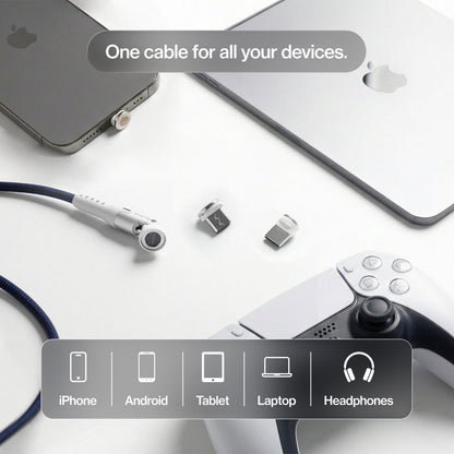 Statik® 360 Pro | 100W Universal Charge & Data Cable
