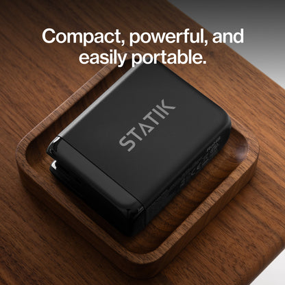 100W GaN Power Adapter | 4 Port Wall Charger | Universal & Compact