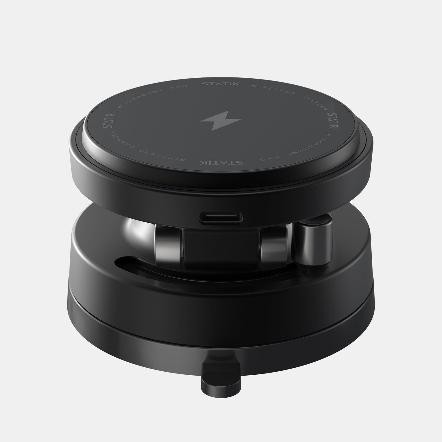 HyperMount Pro | 15W Wireless Charging Nano-Vacuum Mount