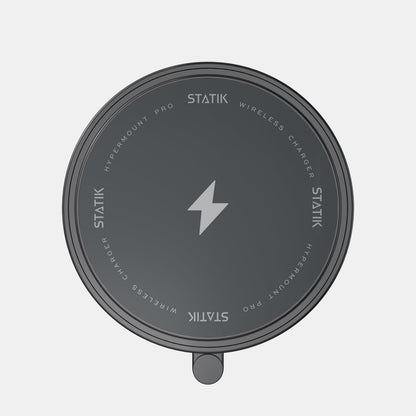 HyperMount Pro | 15W Wireless Charging Nano-Vacuum Mount