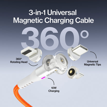 Statik® 360 | Universal Magnetic Charge Cable